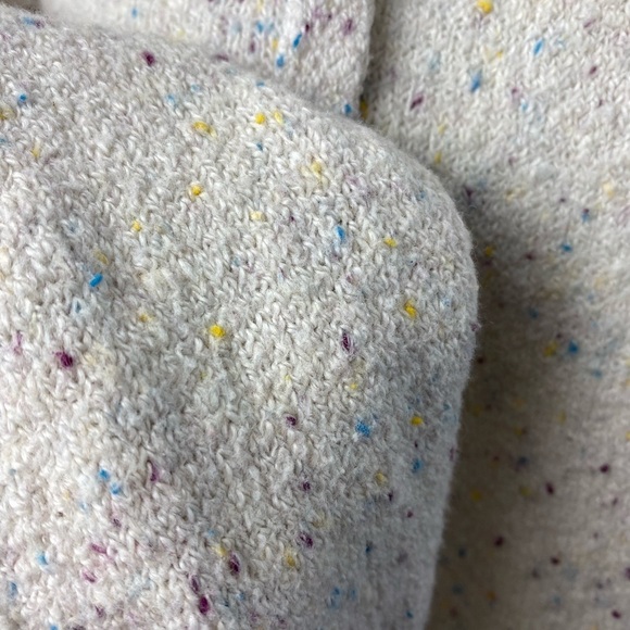 Ruby Moon Textured Speckled Soft Stretchy Cowlneck Knit LongSleeve Sweater Small - Picture 9 of 11